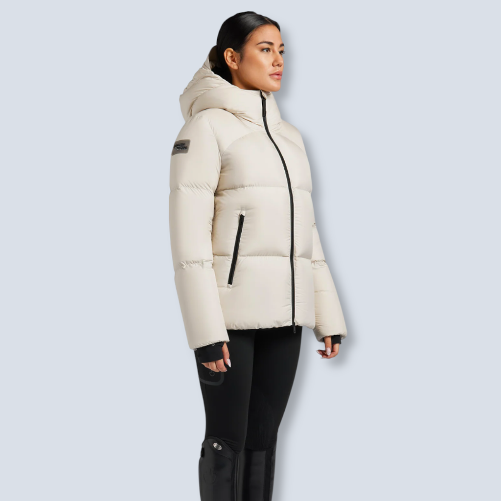 CT Hooded Down Padded Nylon Parka - Cavalleria