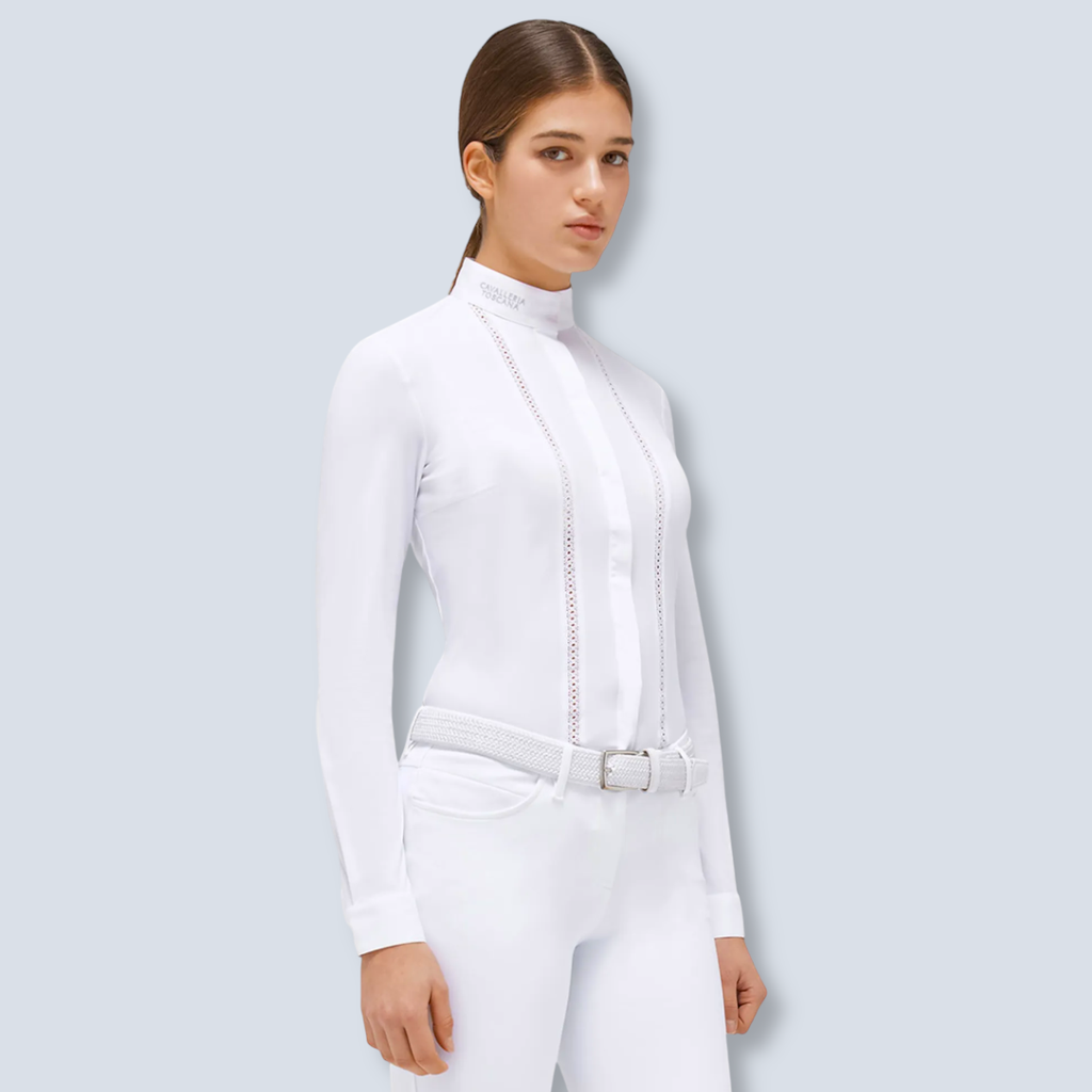 Sangallo Embroidery Jersey L/S Competition Shirt