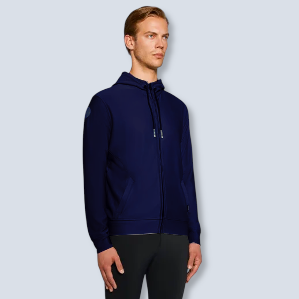 CT Diagonal Weave Zip Hoodie Men - Cavalleria