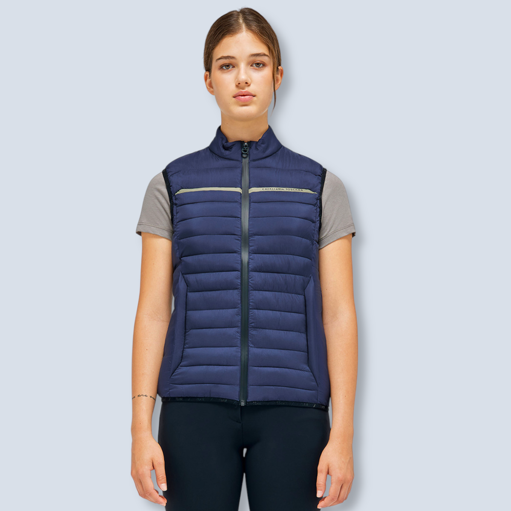 CT Team Highlight Quilted Nylon Puffer Vest