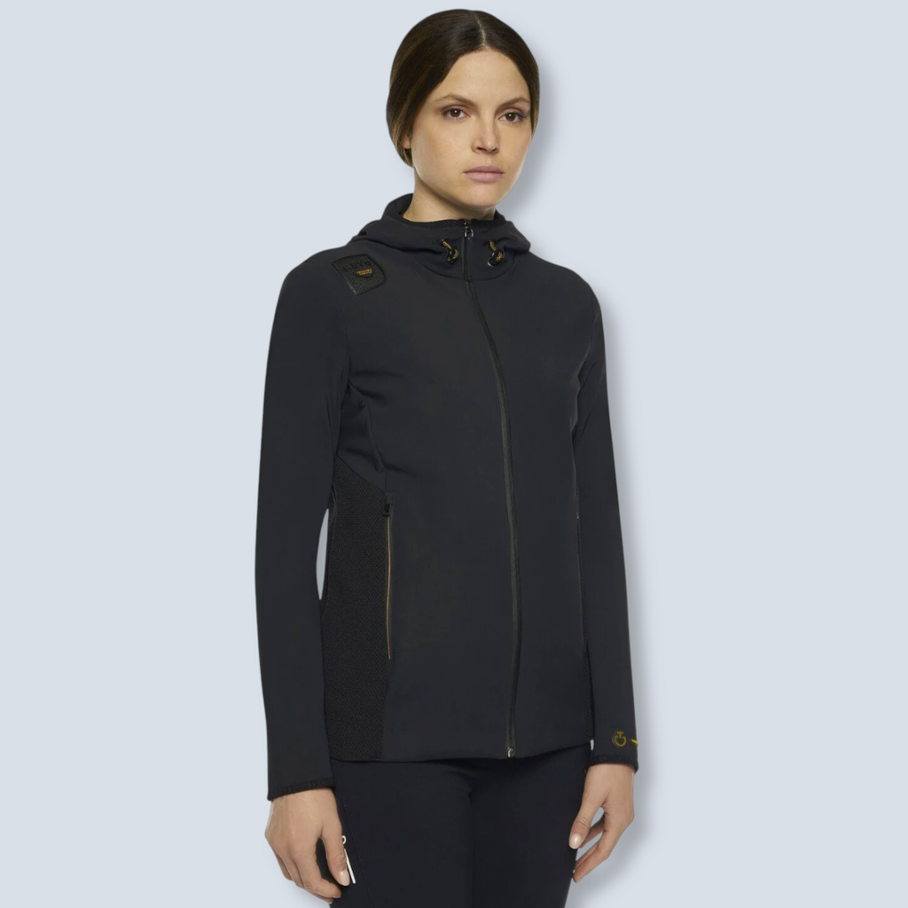 R-Evo Jersey + Tech Knit Hooded Softshell Jacket