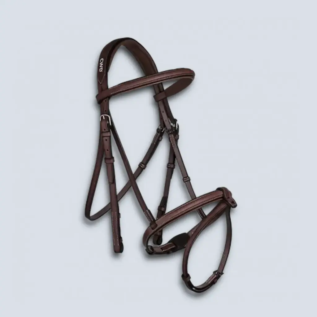 Bridon 1/2 Rond Double Muserolle Francaise CWD BR08