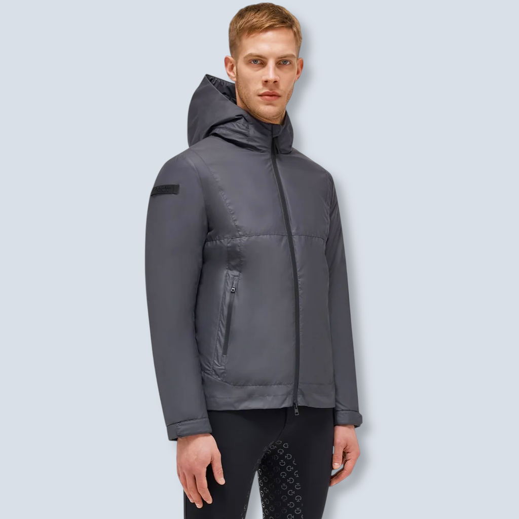 CT Hooded Shell Jacket with Quilted- Cavalleria