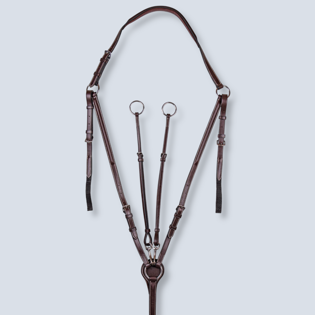 Breastplate Silver Mat Buckles With Bridge 