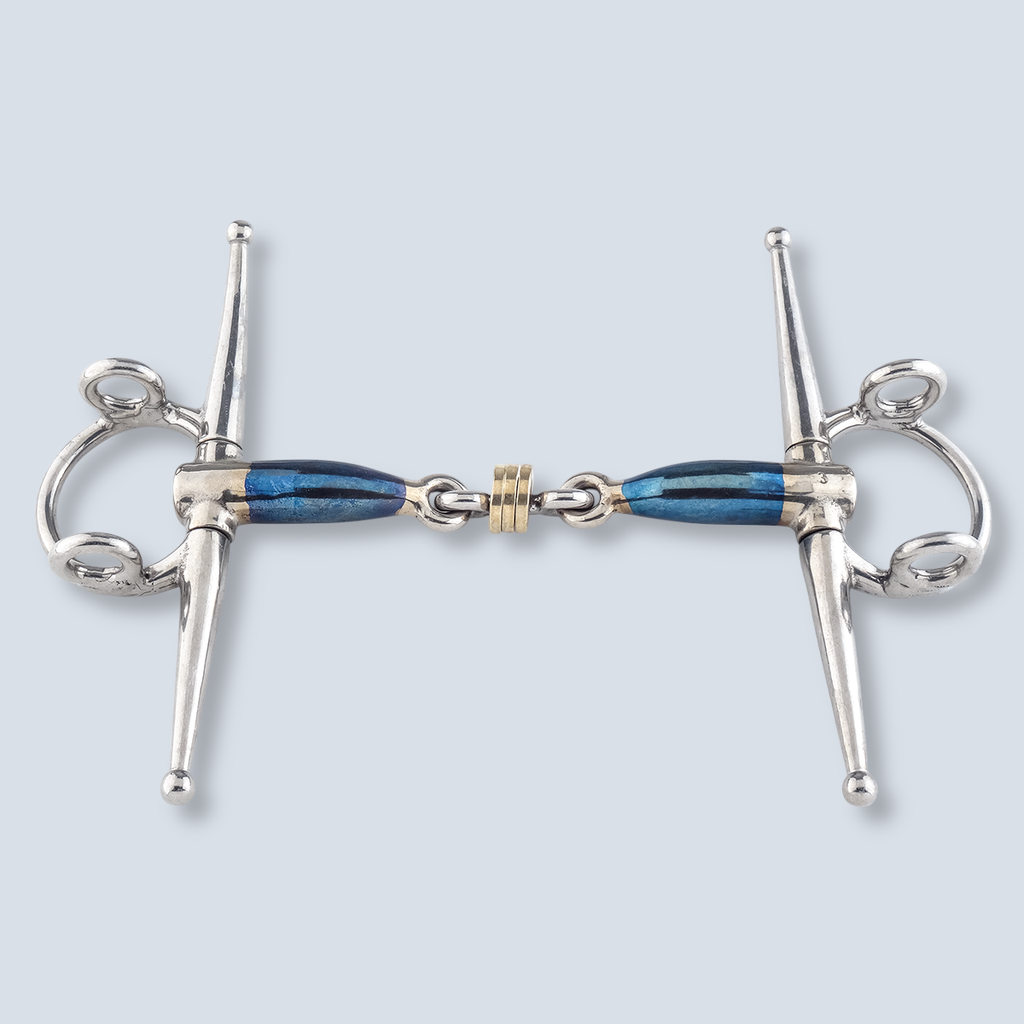 Trust Sweet Iron Full Cheek Gag Brass Ring 