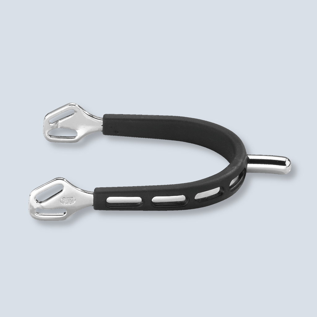 Rubber Covered Block Spur 25mm-AJR Sport