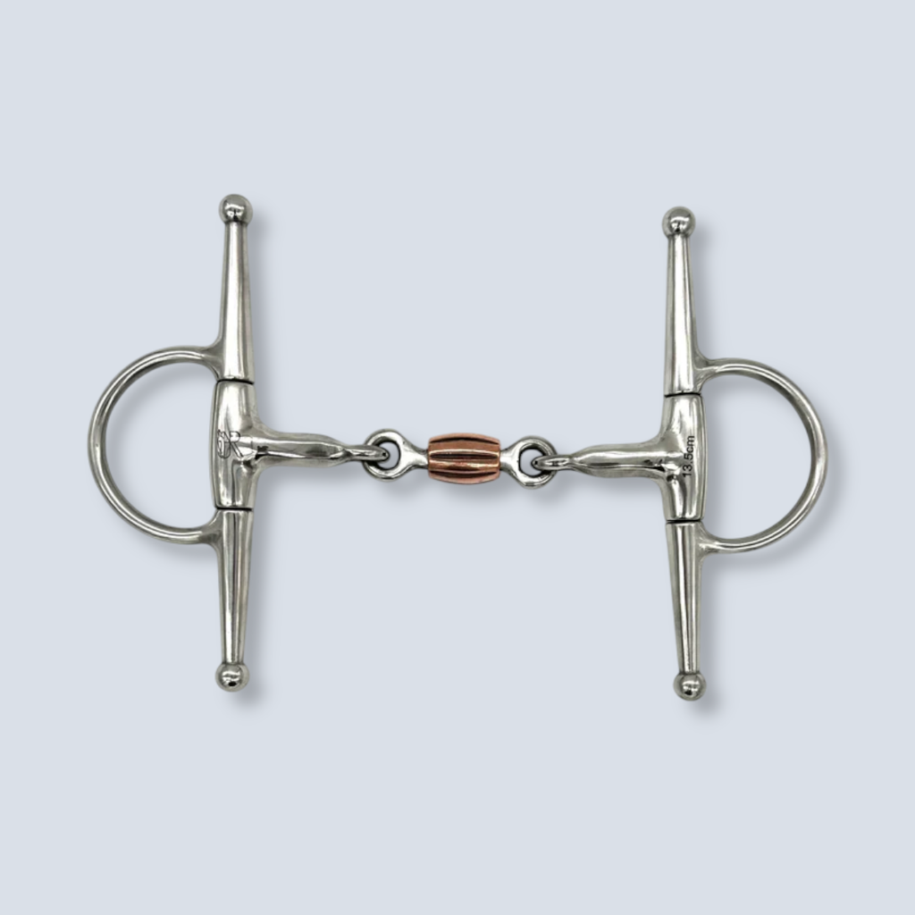 HEXAGON COPPER CRICKET ROLLER FULL CHEEK BIT 