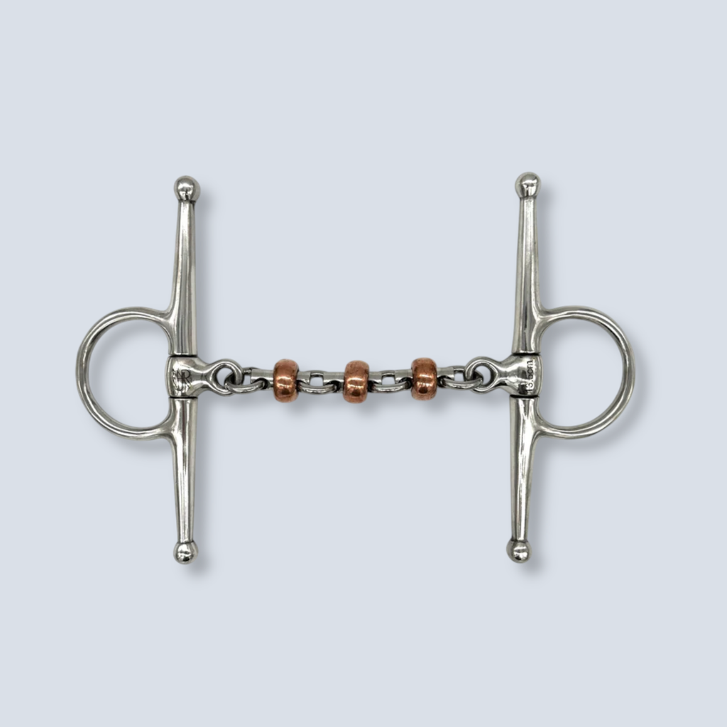 COPPER ROLLER WATERFORD FULL CHEEK BIT 