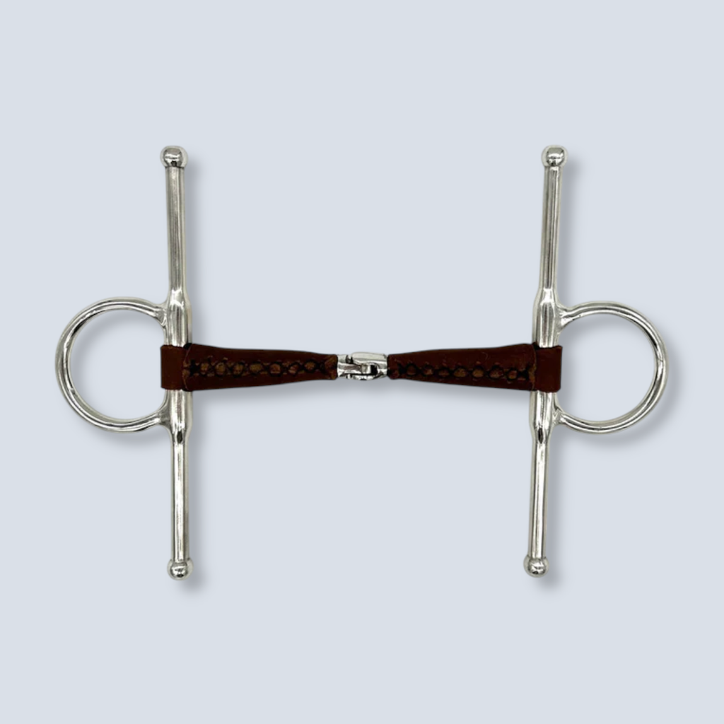 LEATHER HINGE FULL CHEEK BIT 