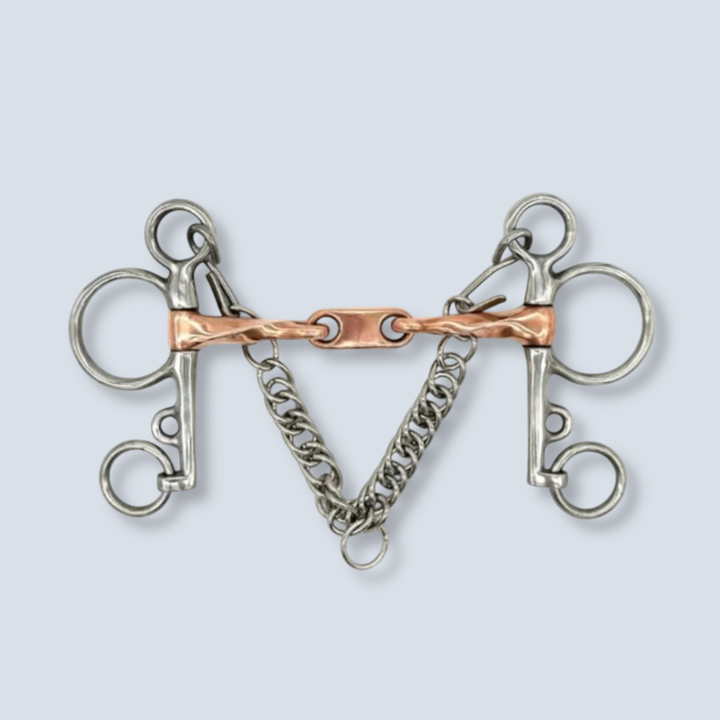 Twisted Copper Pelham w/Dr. Bristol Link 