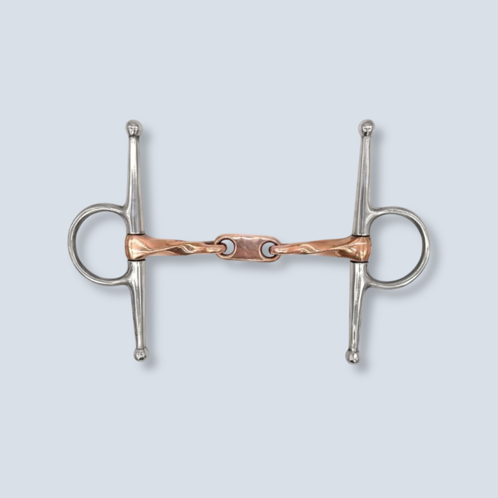 Twisted Copper Full Cheek w/Dr.Bristol Link 