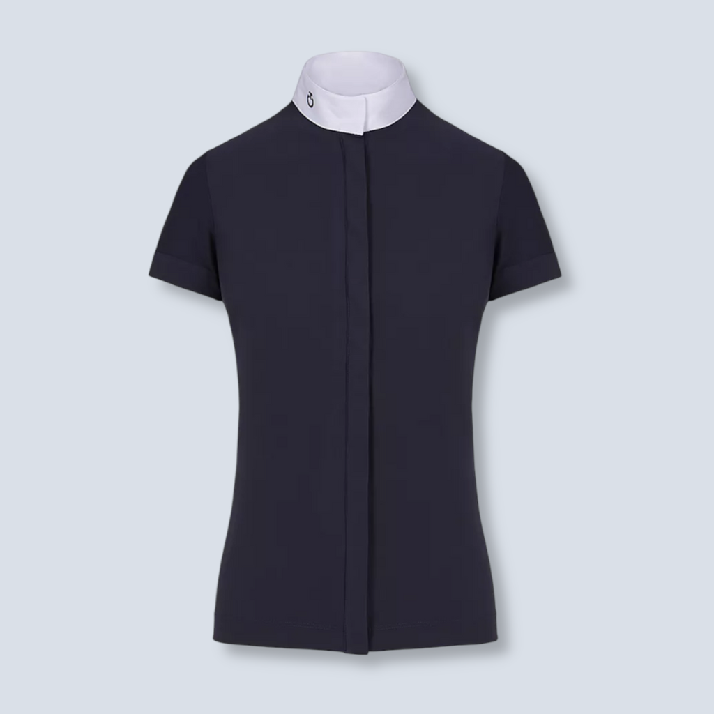 Cavalleria Toscana:Jersey S/S w/Turned Up