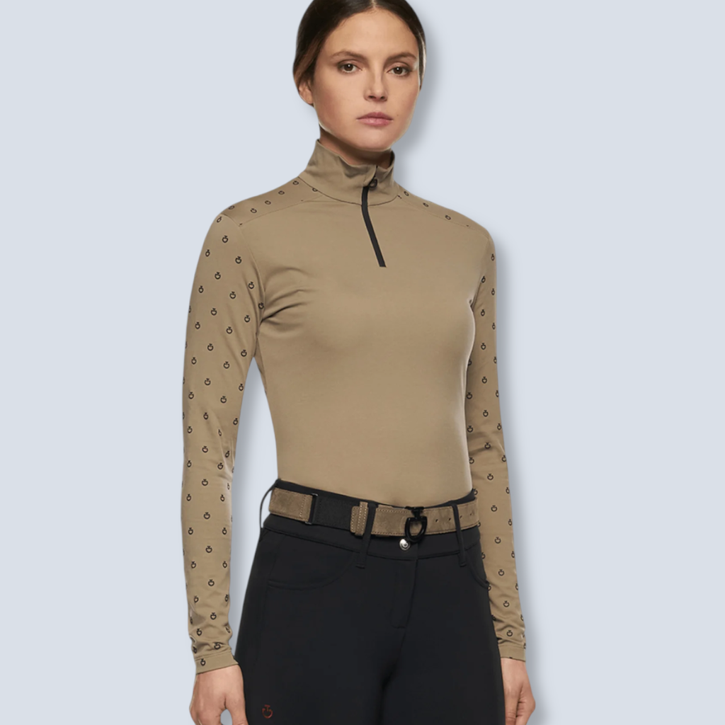 Cavalleria Toscana:Mini CT Flock Print Zip 