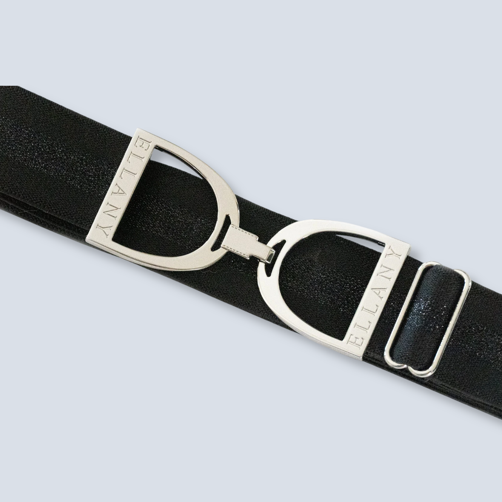 Stirrup 1.5" Dark horse w/silv