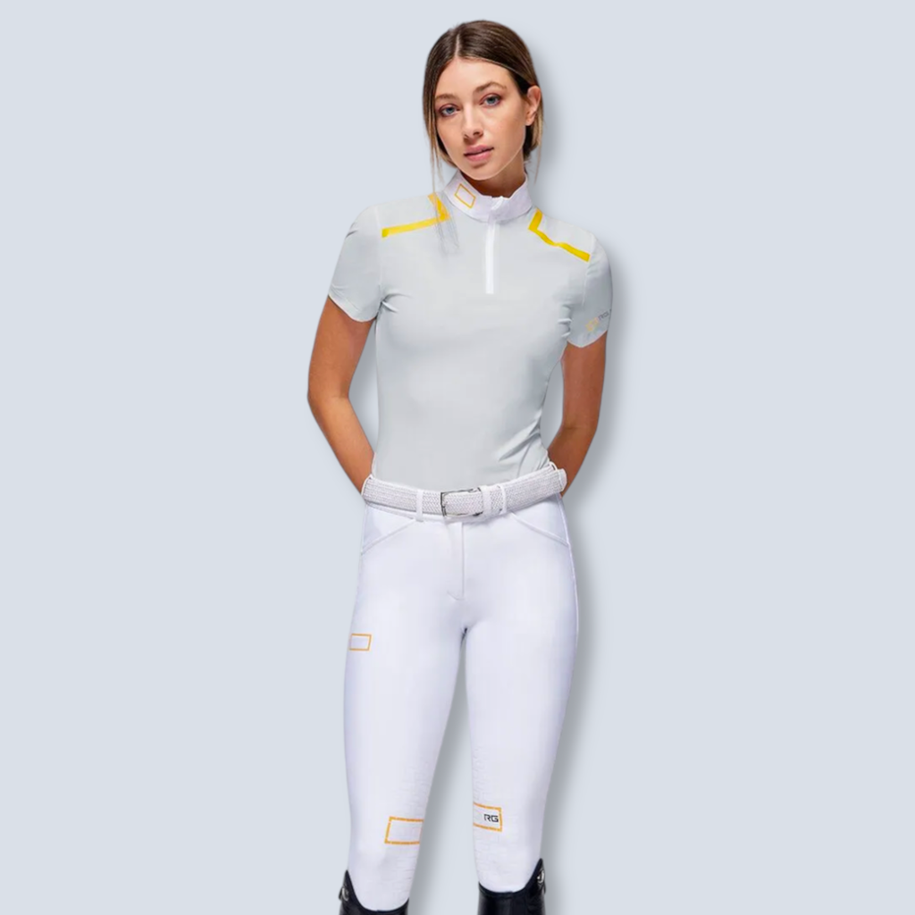 RG Jersey S/S Zip Comp 