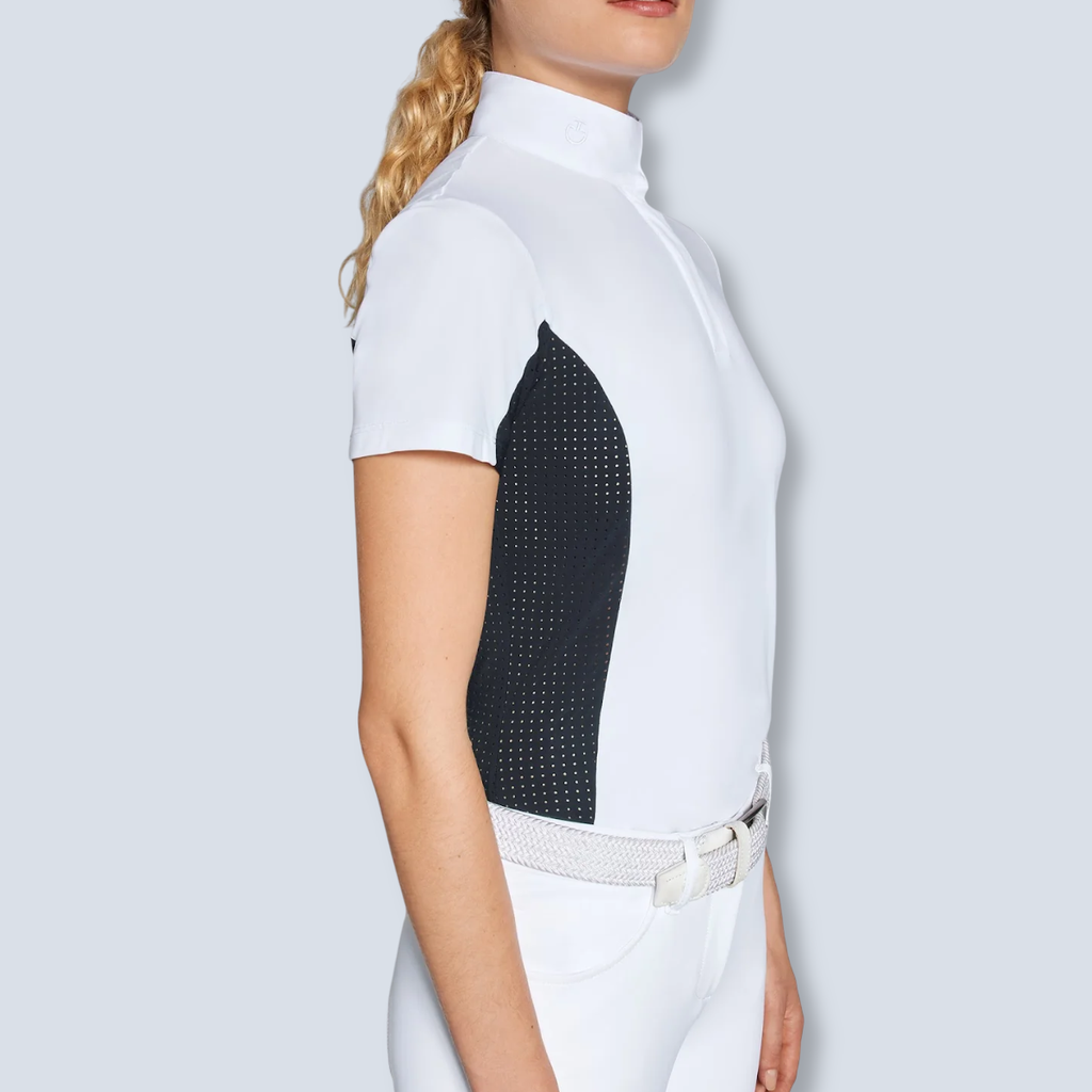 Cavalleria Toscana:Jersey S/S w/perf 