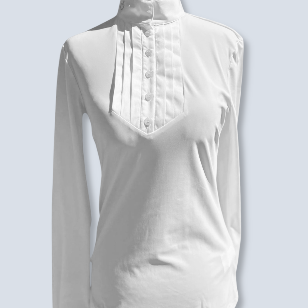 Cavalleria Toscana:Jersey L/S w/poplin 