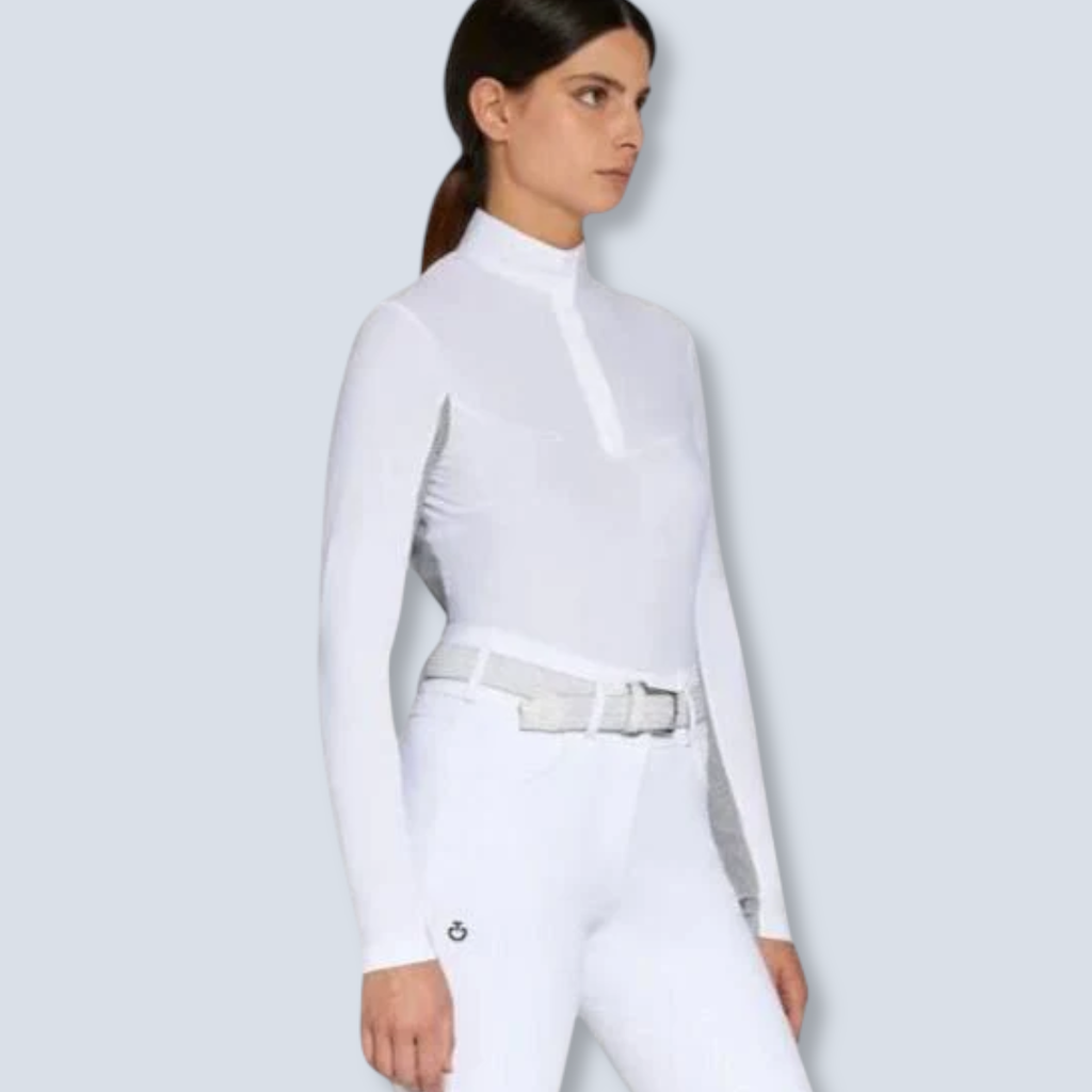 Cavalleria Toscana:Jersey L/S w/perf 