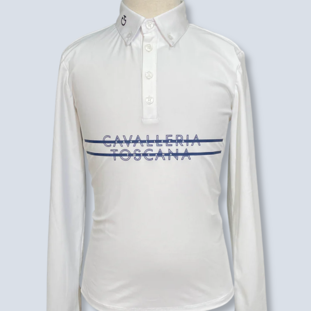 CT Young Rider:Printed Stripe CT L/S 