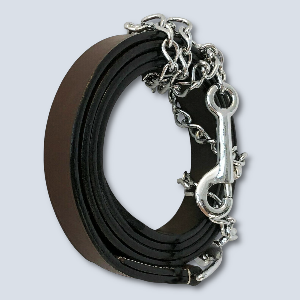 Lead Chain Silver Mat Buckles Limit 