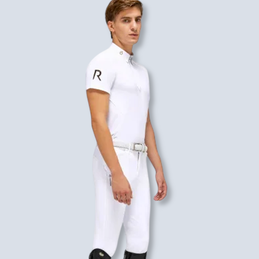 RG Revo Premier Jersey S/S Competition Zip Polo Man 