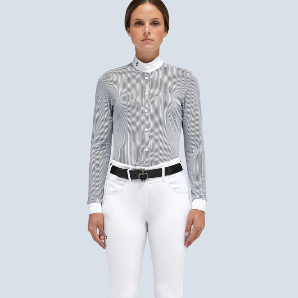 Tech Piquet L/S Competition Shirt Woman 