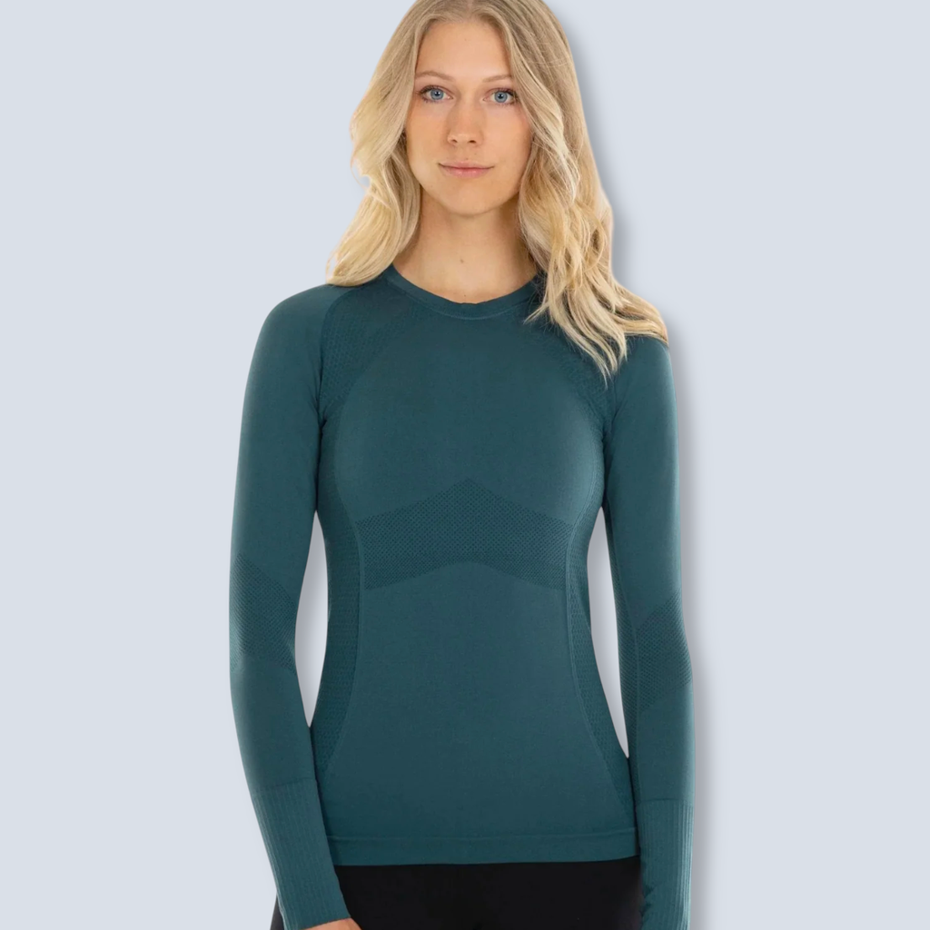 Womens Signature Long Sleep Creew 