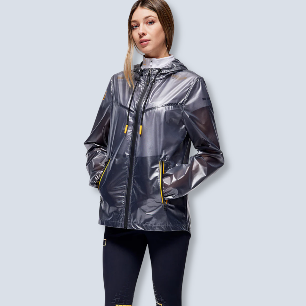 RG WATERPROOOF NYLON HOODED JACKET