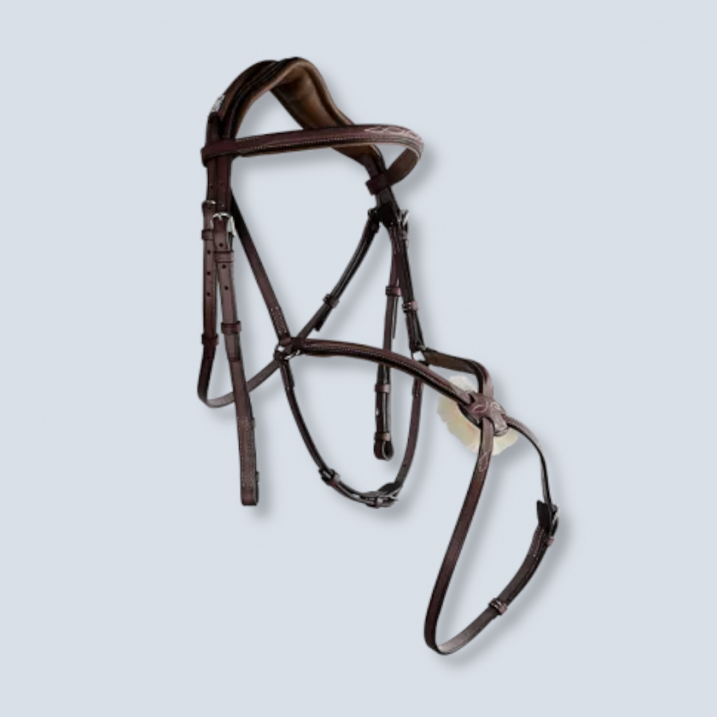 CWD BR09C Bridon Anatomique Muserolle Croisee Fig 8  