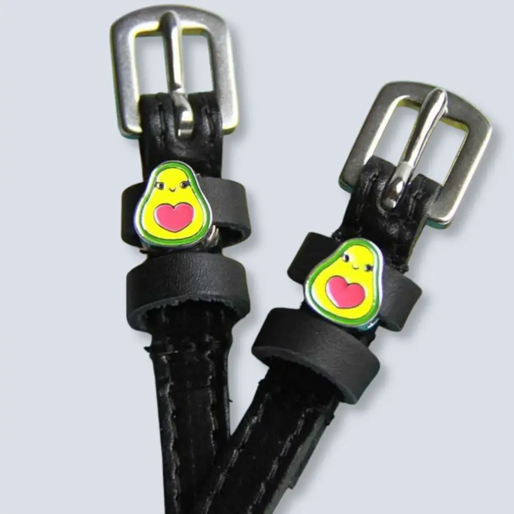 D&S Happy Avocado Spur Straps