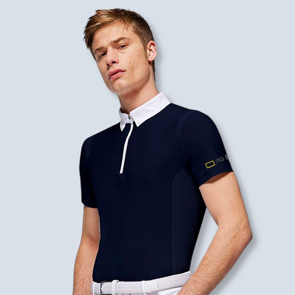 RG Jersey S/S Zip Competition Polo Men