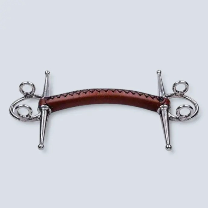 Leather Full Cheek Gag Straight 