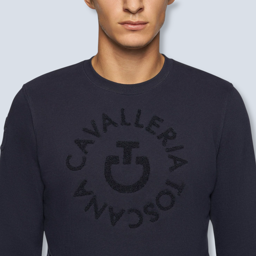 Cavalleria Toscana:CT Orbit Crew Neck Swt 