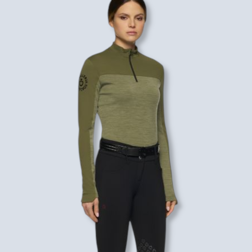 Cavalleria Toscana:CT Orbit Tech Wool Zip