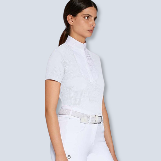 Cavalleria Toscana:CT Perf Jers S/S poplin 