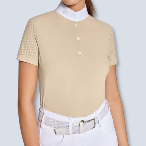 Cavalleria Toscana:CT Perf Jersey S/S BT 
