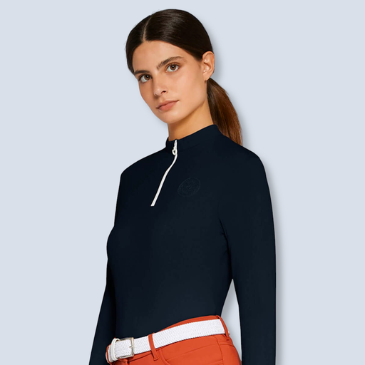 Cavalleria Toscana:CT Tech Piquet L/S polo