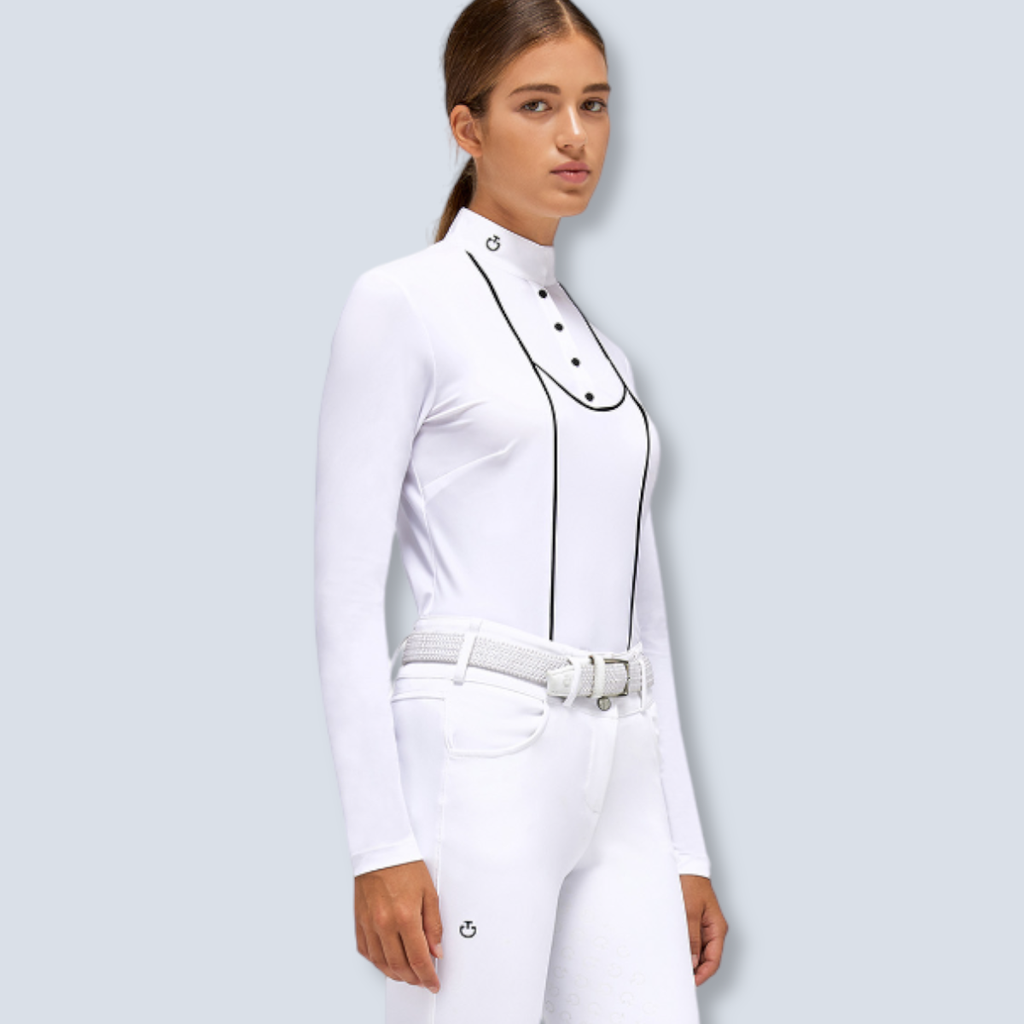 Cavalleria Toscana:Jersey L/S Button 