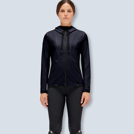 Cavalleria Toscana:Perf Jers Full Zip Jkt 7901 L