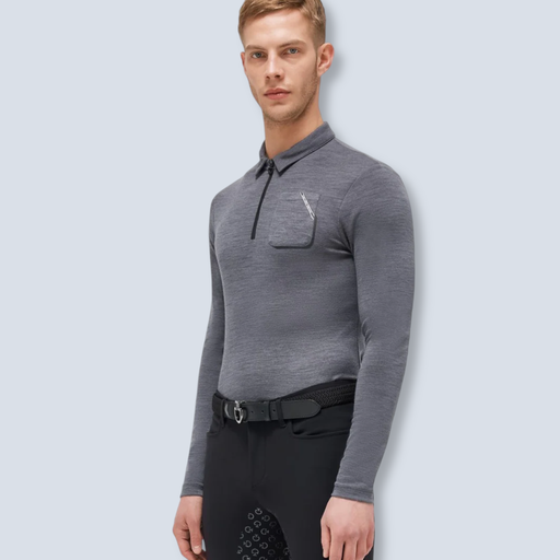 CT Tech Jers Mock Zip Turt 