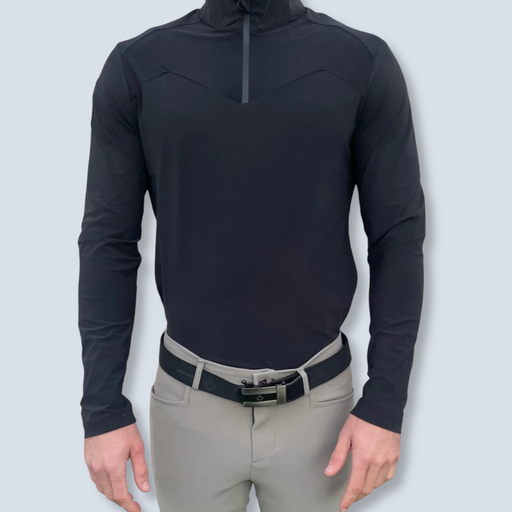 CT Men's Tech Jersey Mock Zip