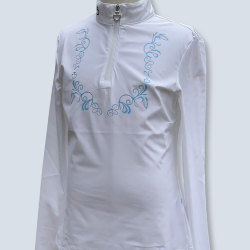 CT Young Rider:CT Motif Print Jers L/S 