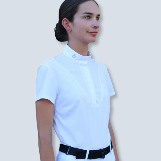 CT Young Rider:Jersey S/S w/poplin 
