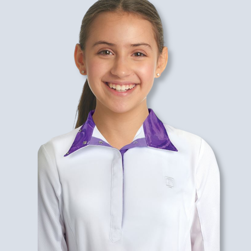 ERSKid's Sarah LS wht/mrchaps