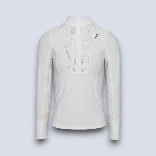 Horseware:Vilamora Zip LS wht 