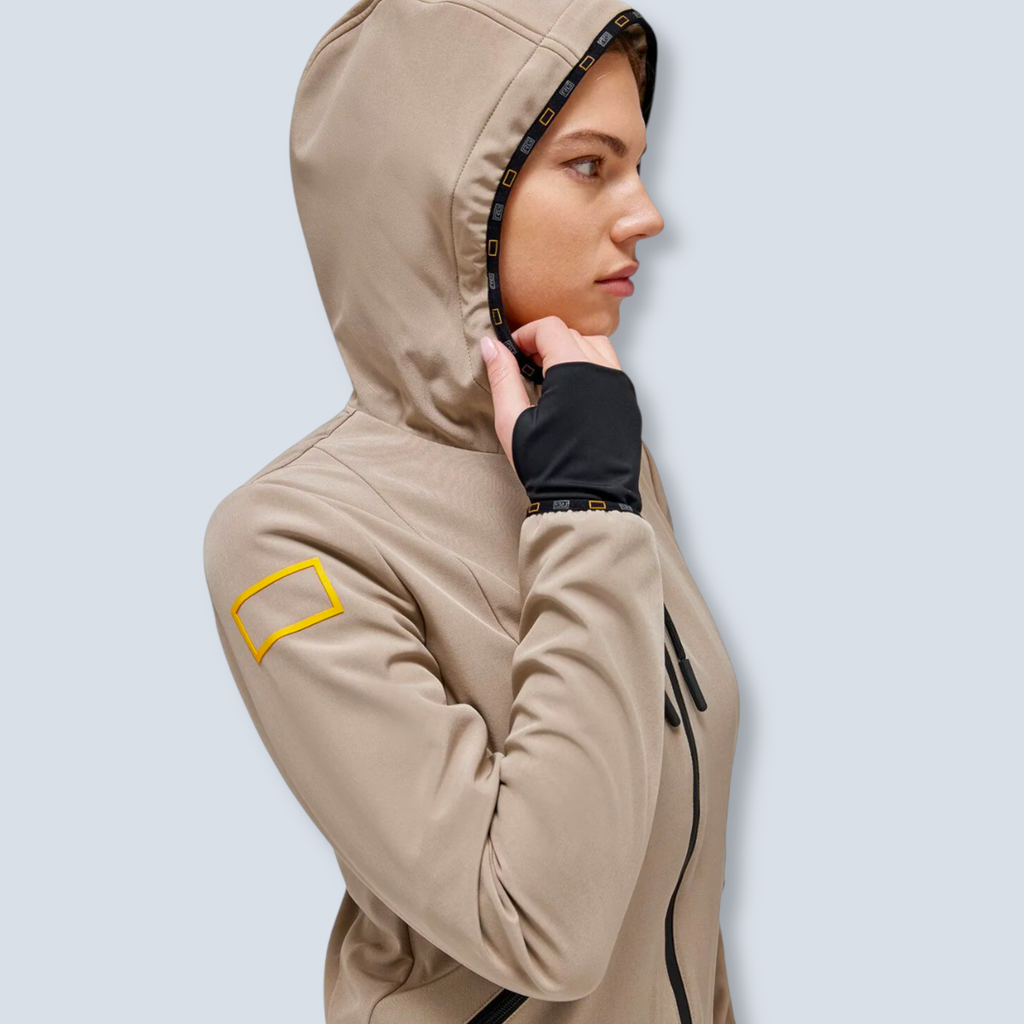 RG Jersey Hood Zip Jkt