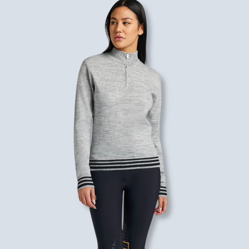 RG Wool Bld Zip Sweater 
