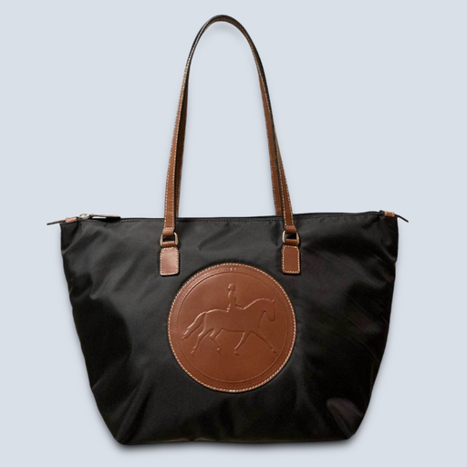 Tucker Tweed:Devon Day Bag HJ blk/chestnut