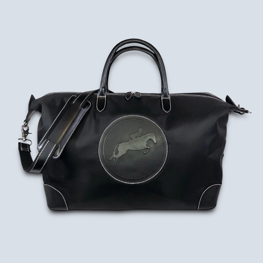 Tucker Tweed:Tryon Travel Overnight HJ blk