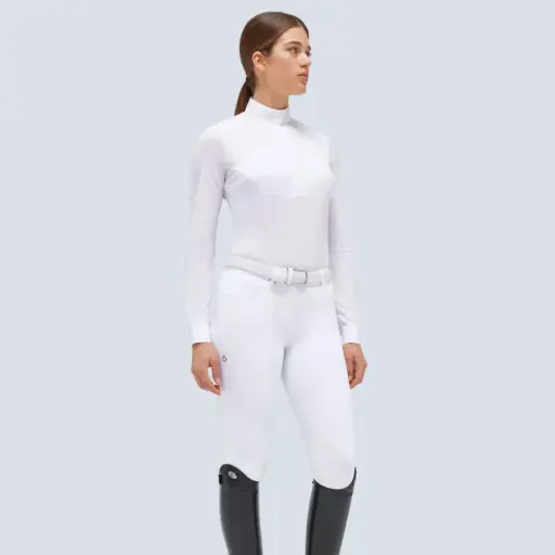 CT Jersey LS Competition Shirt w/sheer back bib